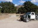 After the Garcia Ridge trail, we met Ken Hanna  test driving a desert race truck. 